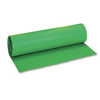 Pacon 36 in. x 1000 ft. 40 lb Cover Weight Decorol Flame Retardant Art Rolls - Tropical Green (1-Roll)