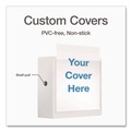 Office Jansan | Cardinal 10350CB Premier 3 Easy Open Locking Slant D Ring 5 in. Capacity ClearVue Binder - White image number 6