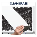 Office Jansan | Quartet PPA406 72 in. x 48 in. Porcelain Magnetic Whiteboard - White Surface/Satin Aluminum Frame image number 7