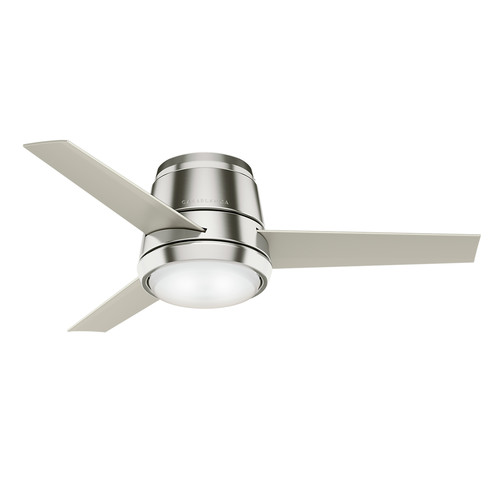 Ceiling Fans | Casablanca 59570 44 in. Commodus Brushed Nickel Ceiling Fan with LED Light Kit and Wall Control image number 0