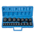 Sockets | Grey Pneumatic 1319 19-Piece 1/2 in. Drive 6-Point SAE Master Standard Impact Socket Set image number 1