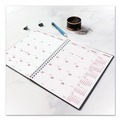 Calendars & Planners | Brownline CB1200V.BLK 8.88 x 7.13 DuraFlex 14-Month (Dec 2024-Jan 2026) Planner - Black Cover image number 3
