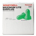 Ear Protection | Howard Leight by Honeywell LPF-30 30NRR MAXIMUM Lite Corded Single-Use Earplugs - Green (100/Box) image number 1