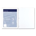 Notebooks & Pads | National 20121 Rip Proof 3-Hole 8.5 in. x 11 in. Unruled Reinforced Filler Paper - White (100/Pack) image number 1