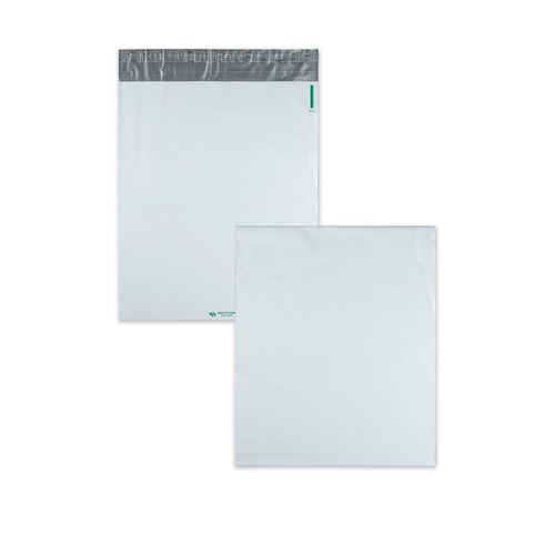  | Quality Park QUA46393 13 in. x 16 in. #5 1/4 Square Flap Redi-Strip Closure Redi-Strip Poly Expansion Mailer - White (100/Carton) image number 0