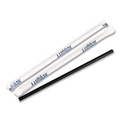 Food Service | Hoffmaster 61612099 5.75 in. Aardvark Paper Straws - Black (3200/Carton) image number 1