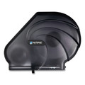 Toilet Paper Dispensers | San Jamar R3090TBK 16-3/4 in. x 5-1/2 in. x 12-1/4 in. Oceans Reserva Jumbo Tissue Dispenser with Stub - Black Pearl image number 0