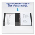 Mothers Day Sale! Save an Extra 10% off your order | Avery 17041 11 in. x 8.5 in. 3 in. Capacity 3-Rings Durable View Binder with DuraHinge and Slant Rings - Black image number 7