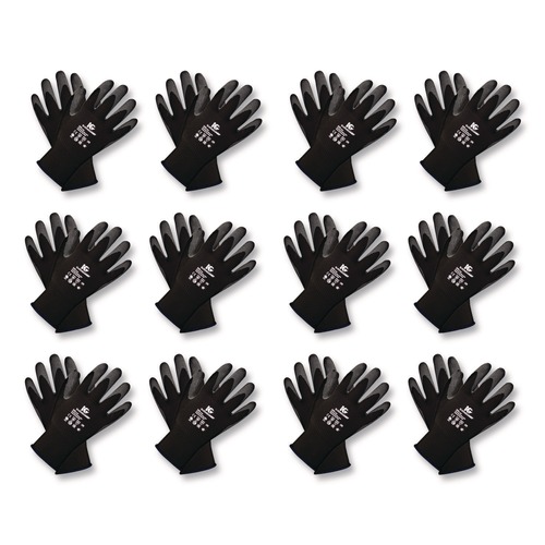 Work Gloves | KleenGuard 97271 G40 Latex Coated Gloves - Medium (Size 8)/Gray/Black (12/Pack) image number 0