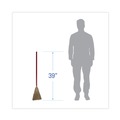 Just Launched | Boardwalk BWK951TEA 39 in. Corn Fiber Bristles Lobby/Toy Broom - Red image number 1
