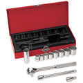 Socket Sets | Klein Tools 65504 12-Piece 3/8 in. Drive Socket Wrench Set image number 0