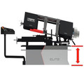 Miter Saws | JET 891070 EHB-1018VM 10 x 18 Semi-Auto Variable Speed Dual Mitering Saw image number 1