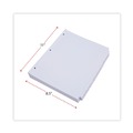  | Universal UNV20845 11 in. x 8.5 in. 8 Self-Tab Index Dividers - White (24/Box) image number 2