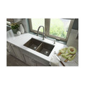 Fixtures | Elkay ELGU3322MC0 Quartz Undermount 33 in. x 18-1/2 in. Equal Double Bowl Sink (Mocha) image number 1