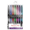 Pens | Zebra 48307 0.6 mm Fine Fountain Pen - Assorted Ink and Barrel Colors (7/Pack) image number 0