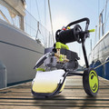 Pressure Washers | Sun Joe SPX9009-PRO Commercial 1800 PSI 2.41 HP Motor, Portable Pressure Washer with Roll Cage & Hose Reel image number 4