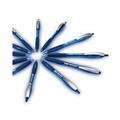Office Jansan | BIC VCG11 BLU GLIDE 1 mm Medium Ballpoint Pen - Blue Ink/Translucent Blue/Blue Barrel (1-Dozen) image number 3