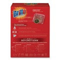 Cleaning Tools | Brillo 23310 2.5 in. x 3 in. Steel Wool Soap Pads - Gray/Pink (12/Carton) image number 1