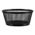 Office Jansan | Universal UNV20014 4.38 in. x 2 in. Steel Mesh Storage Dish - Jumbo, Black image number 0