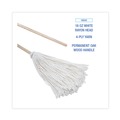 New Year New Savings! Save $25 off $150 | Boardwalk BWK116R 16 oz. Rayon Fiber Head Deck Mop with Wooden Handle (6/Carton) image number 3