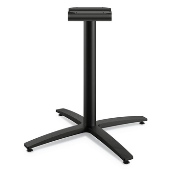 HON Between Seated-Height 26.18 in. x 29.57 in. X-Base For 30 in. - 36 in. Table Tops - Black