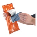 Paper Towels and Napkins | GOJO Industries 6285-06 FAST TOWELS 7.75 in. x 11 in. 2-Ply Hand Cleaning Towels - Fresh Citrus Blue (6/Carton) image number 2