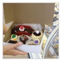 Food Trays, Containers, and Lids | SCT 1597 16 in. x 16 in. x 6 in. Paper Standard Bakery Boxes - White (50/Carton) image number 2