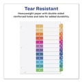 Office Jansan | Avery 11141 Ready Index 11 in. x 8.5 in. 12-Tab 1 to 12 Customizable TOC Dividers - Multicolor Tabs/White (1-Set) image number 5