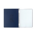 Office Jansan | ACCO A7054073A PRESSTEX 14.88 in. x 11 in. 6 in. Capacity 2 Posts Post Binders with Storage Hooks - Dark Blue image number 4