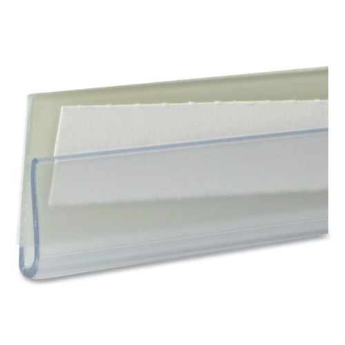  | C-Line 87447 Side Load 4 in. x 0.78 in. Shelf Labeling Strips - Clear (10/Pack) image number 0