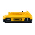 Batteries | Dewalt DCB203 (1) 20V MAX 2 Ah Lithium-Ion Compact Battery image number 5