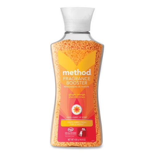 Cleaning & Janitorial Supplies | Method 359699 14.8 oz. Bottle Fragrance Booster Beads - Ginger Mango Scent (6/Carton) image number 0