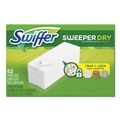 Cleaning Cloths | Swiffer 81216 10.4 in. x 8 in. Dry Refill Cloths - White (156/Carton) image number 0