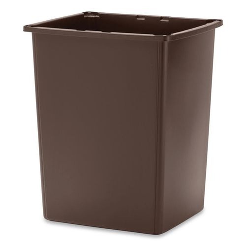 Trash & Waste Bins | Rubbermaid Commercial FG256B00BRN 56 gal. Plastic Glutton Container - Brown image number 0