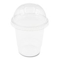 Bulk Savings Pricing 3 | Karat C-KDL78 8 oz to 10 oz Cold Cup Dome PET Lids - Clear (1000/Carton) image number 3