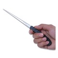  | Westcott 29380 8 in. Serrated Blade Hand Letter Opener - Black image number 1