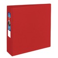 Office Jansan | Avery 79583 3 Locking One Touch EZD Rings 3 in. Capacity 11 in. x 8.5 in. Heavy-Duty Non-View Binder with DuraHinge - Red image number 0