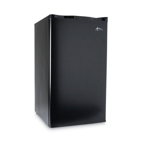 Alera BC-90U-E Compact 3.2 Cu ft. Corded Refrigerator with Chiller Compartment - Black image number 0