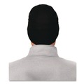 Hats | Ergodyne 16812 N-Ferno 6812 One Size Fits Most Rib Knit Beanie - Black image number 9