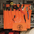 Tool Belts | Klein Tools 51828 8 Pockets Small Aerial Apron - Orange image number 1