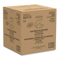 Facility Maintenance & Supplies | Dart 90HT1R 9 in. x 9 in. x 3 in. Foam Hinged Lid Containers - White (200/Carton) image number 0