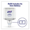 Labor Day Sale! Save $30 off $199! | PURELL 7720-01 ES8 5.25 in. x 8.56 in. x 12.13 in. 1,200 mL Touch Free Hand Sanitizer Dispenser - White (1/Carton) image number 2