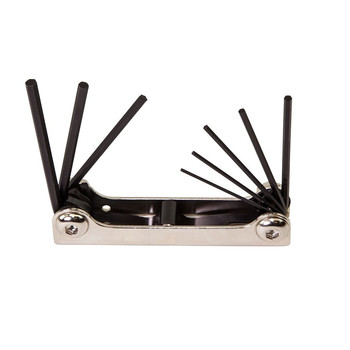 HEX WRENCHES | Klein Tools 70581 8-Key SAE Folding Hex Key Set