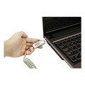 Office Jansan | Innovera IVR64670 6 ft. Steel Cable Compact Combination Laptop Lock image number 4