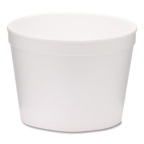 Food Trays, Containers, and Lids | WinCup 221998 12 oz Tall Style Foam Bowls - White (500/Carton) image number 0