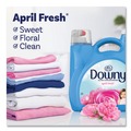 Cleaning & Janitorial Supplies | Downy 10051 140 oz Liquid Fabric Softener - April Fresh (4/Carton) image number 4