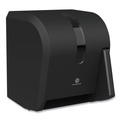 Bulk Savings Pricing 2 | Georgia Pacific Professional 54338A 13 in. x 10 in. x 14.4 in. Hygienic Push-Paddle Roll Towel Dispenser - Black (1/Carton) image number 1