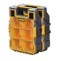 Cases and Bags | Dewalt DWST14735 4.56 in. x 10.31 in. x 13.66 in. Mid-Size Pro Organizer with Metal Latches - Yellow/Clear image number 1