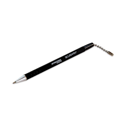 Pens | CONTROLTEK 555565 Medium 1 millimeter Replacement Antimicrobial Ballpoint Counter Pen - Black image number 0