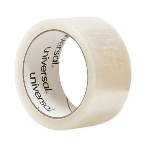 Packing Tapes | Universal UNV61000 1.88 in. x 54.6 yds. 3 in. Core Gen. Purpose Box Sealing Tape - Clear (1 Roll) image number 0